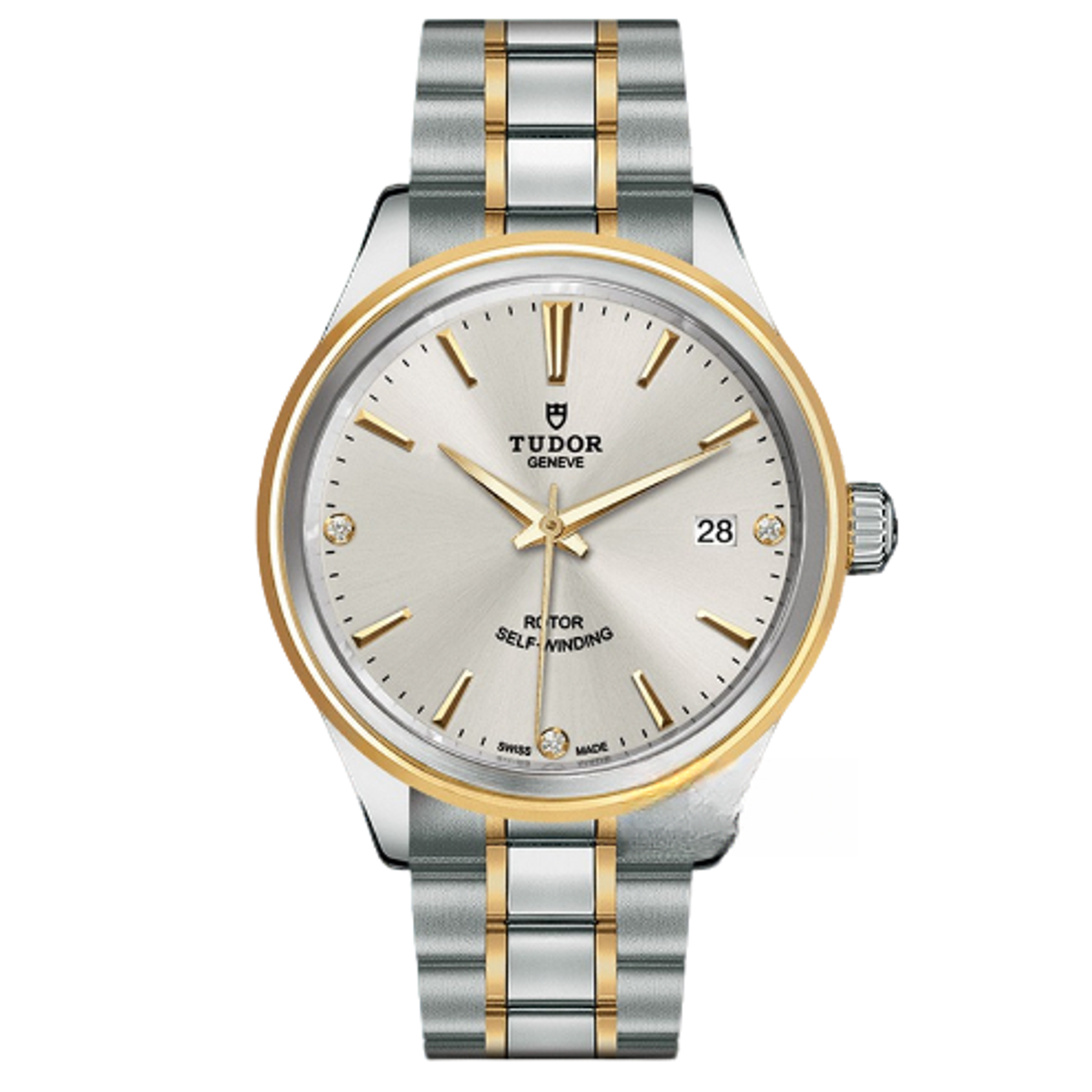 99新 TUDOR/帝舵 风尚男士自动机械腕表 12503-0005型号 38盘