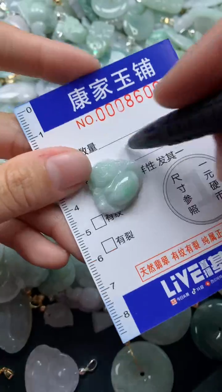 颈饰未镶嵌翡翠8600