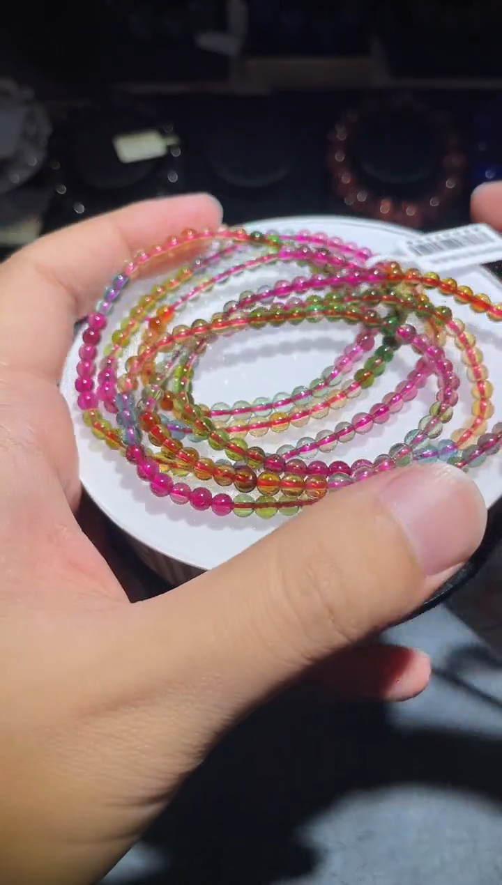 【闪购商品】碧玺手链未镶嵌碧玺多圈A4（多样性发其一）