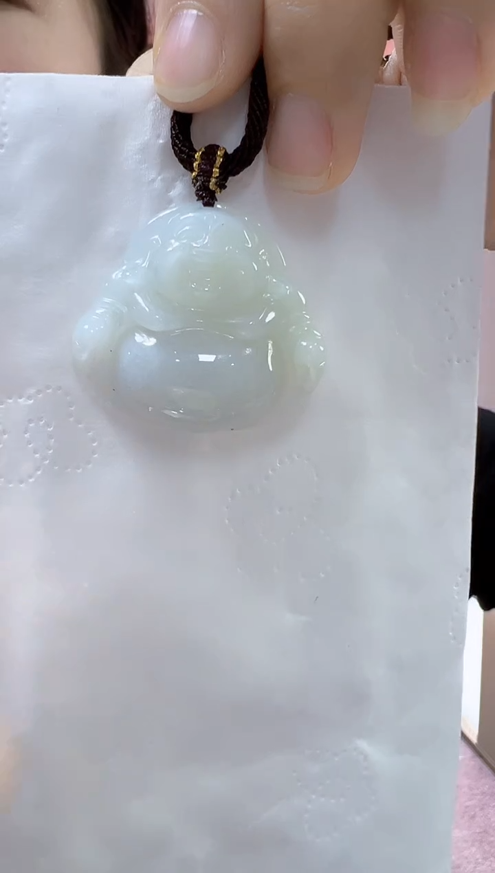 【闪购商品】翡翠颈饰未镶嵌孤品佛公