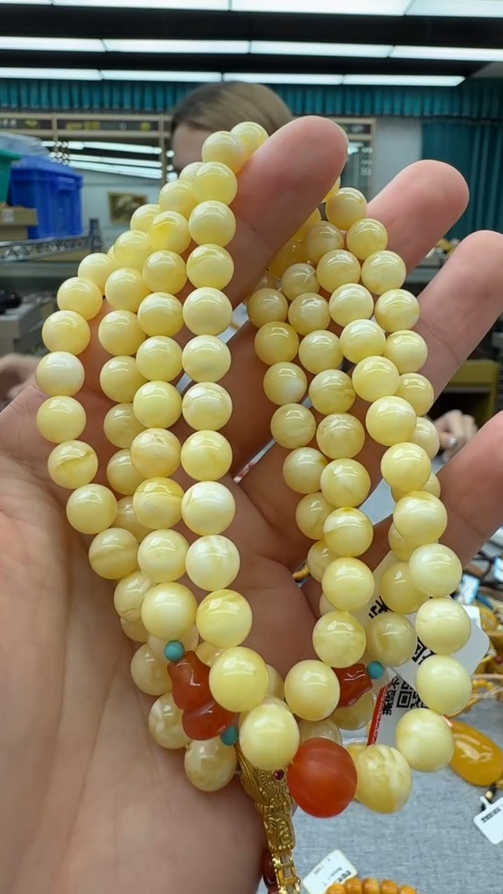 未镶嵌颈饰琥珀193秒拍号  假一陪三