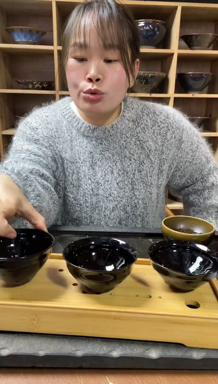 【闪购商品】茶盏名家刘有良建盏（带证书礼盒）25