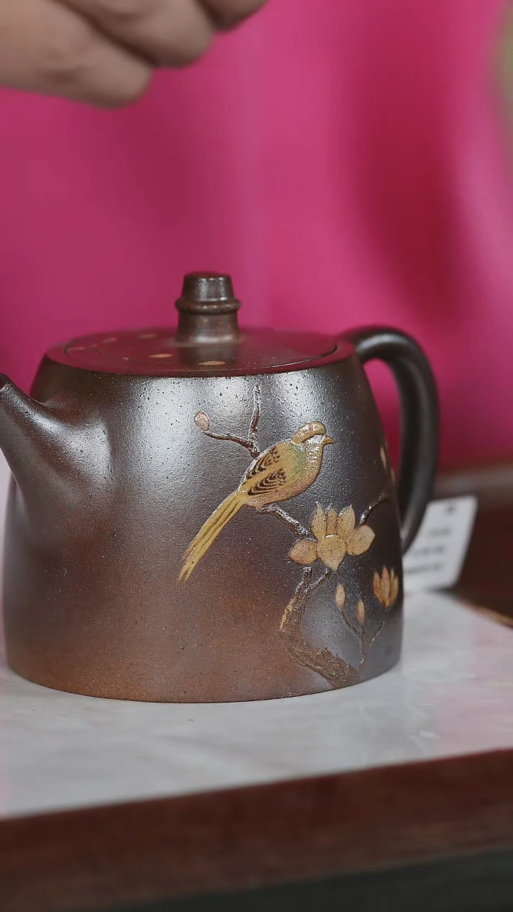 【闪购商品】紫砂茶壶35 原矿紫砂壶 汉铎 