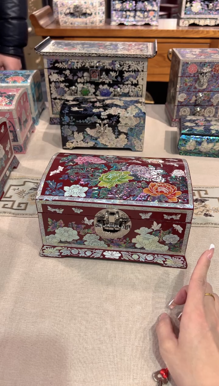【闪购商品】满贝底鱼锁微瑕·弘贝雅螺钿漆器文化馆