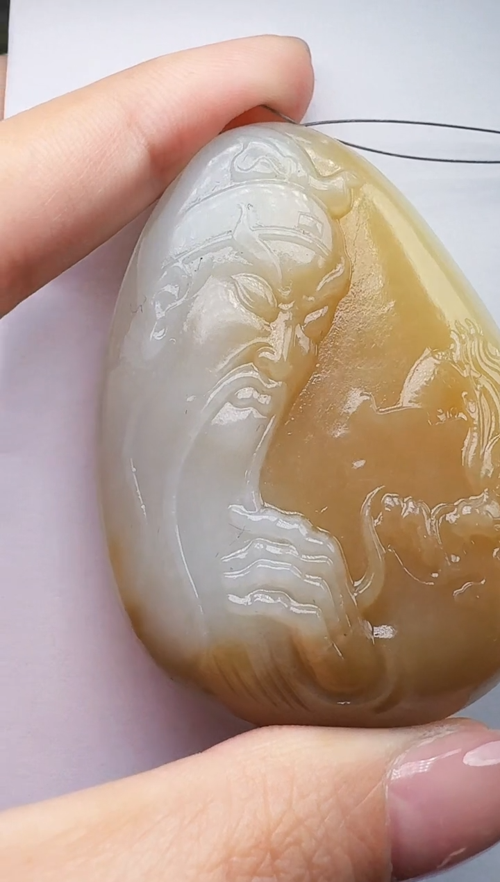 定制和田玉M****.玉界匠心天然和田玉（拍一发一）