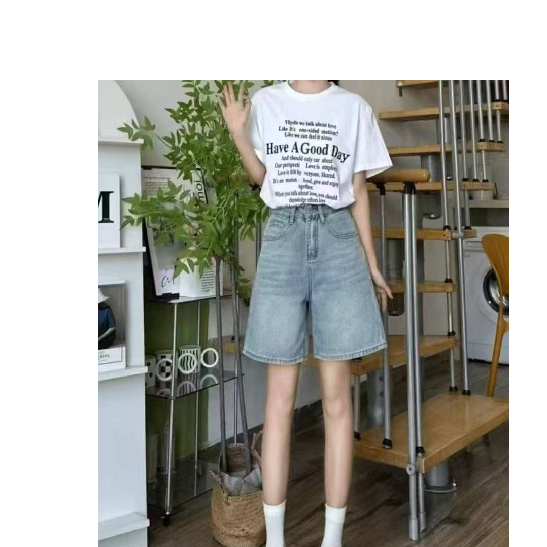 夏季牛仔修身半身裙高腰显瘦不规则小个子百搭A字裙裤包臀