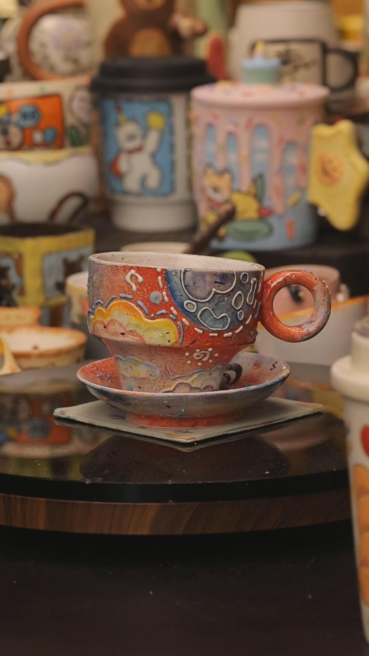 景德镇釉下彩绘设计师款式陶瓷