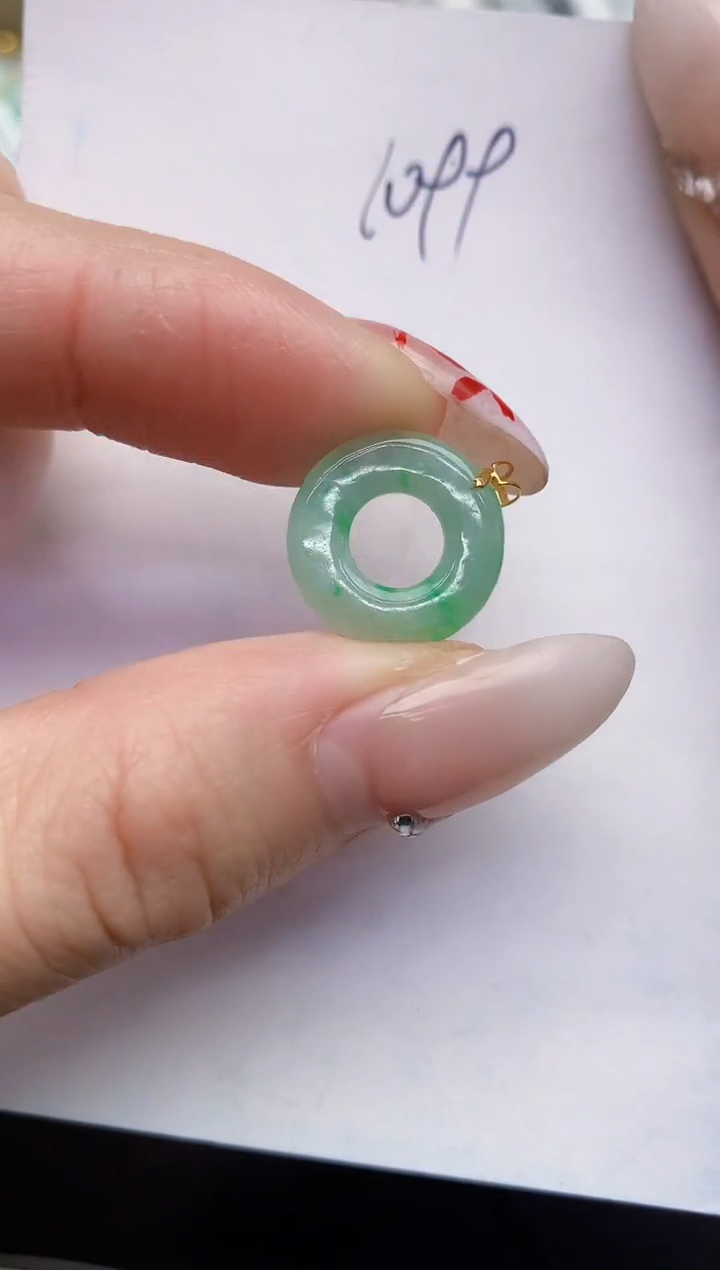 【闪购商品】翡翠颈饰18K金镶嵌00000000000