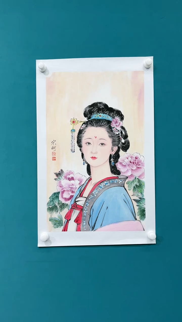 国画宋轲-2.7平尺-国画作品