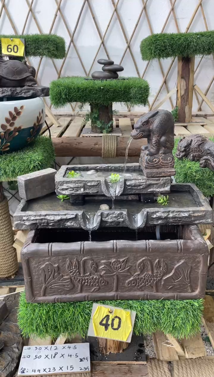 花盆流水摆件流水不带盆