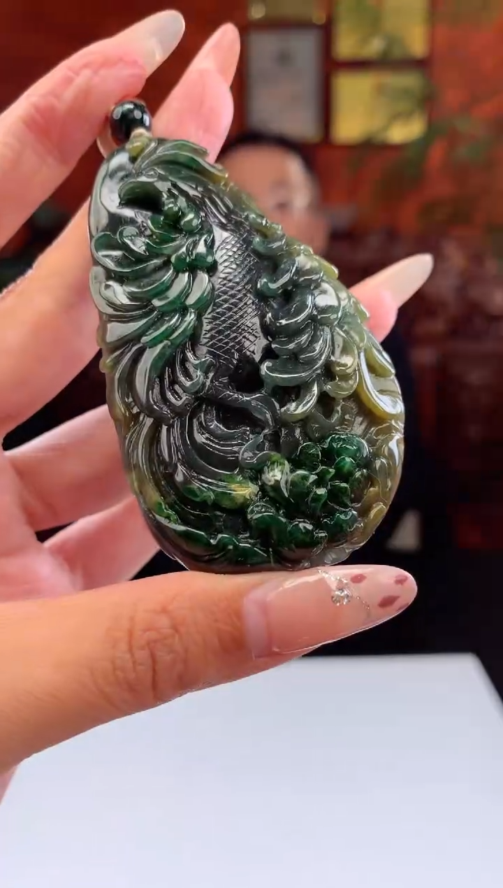 【闪购商品】定制翡翠未镶嵌挂件发货（拍一发一）