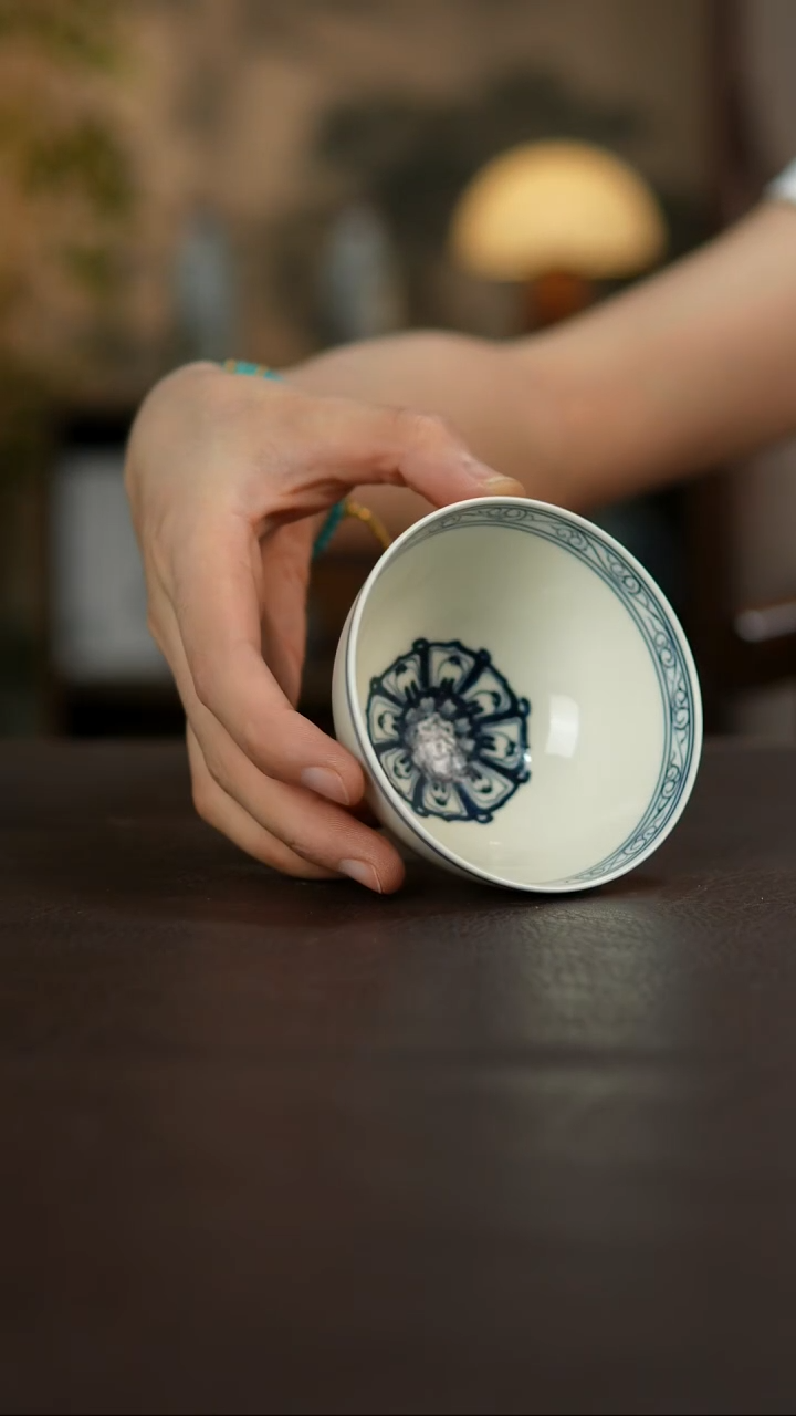 杯景德镇陶瓷杯碗柴烧多人