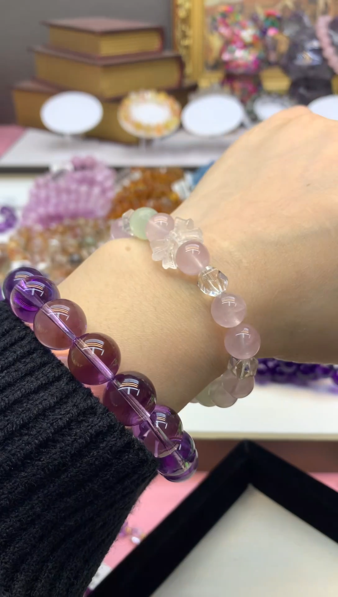 【闪购商品】水晶手串未镶嵌巴西紫水晶11+