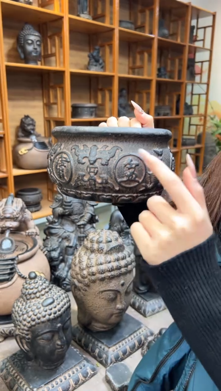 陶土【火山泥】聚宝盆