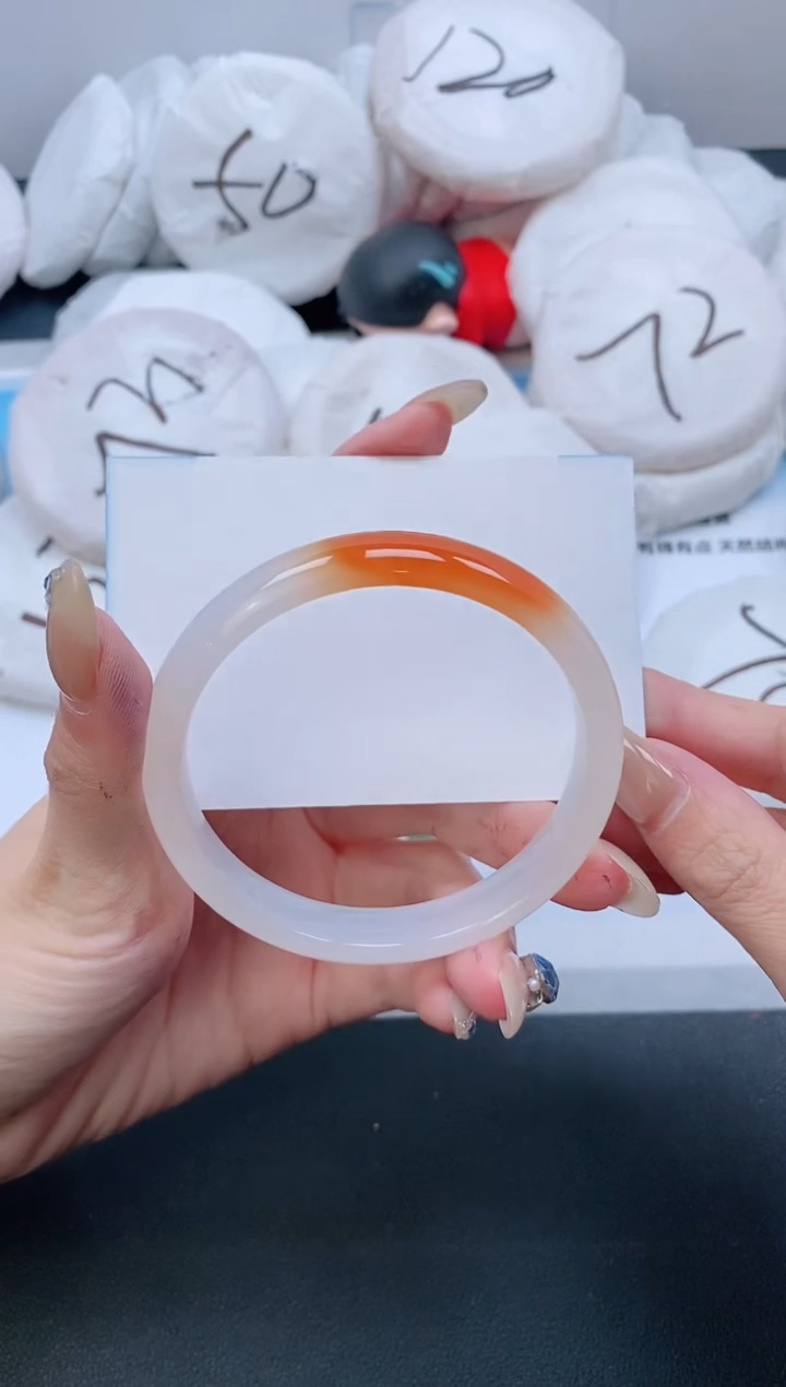 石英质玉手镯未镶嵌24J154-59