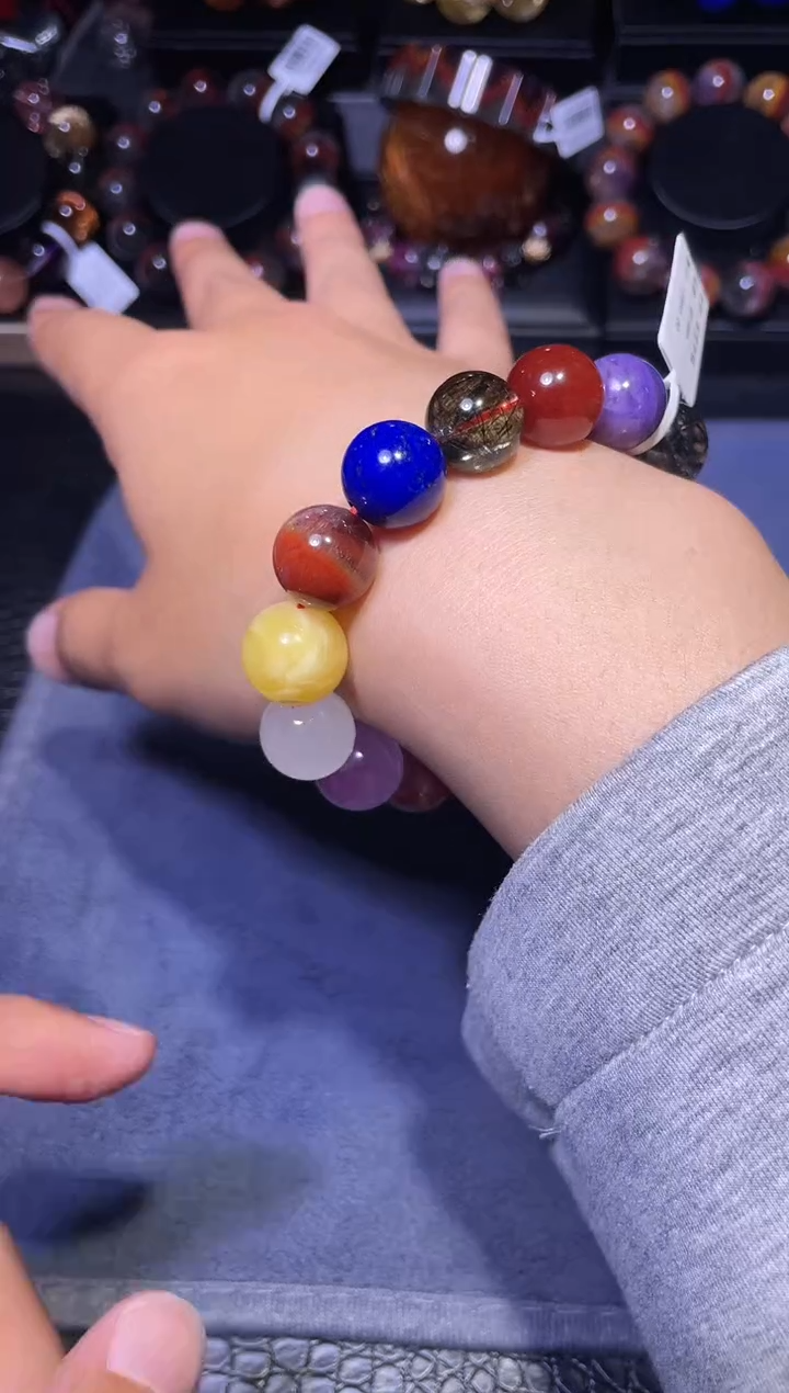 手链未镶嵌水晶多宝单圈A14（多样性发其一）