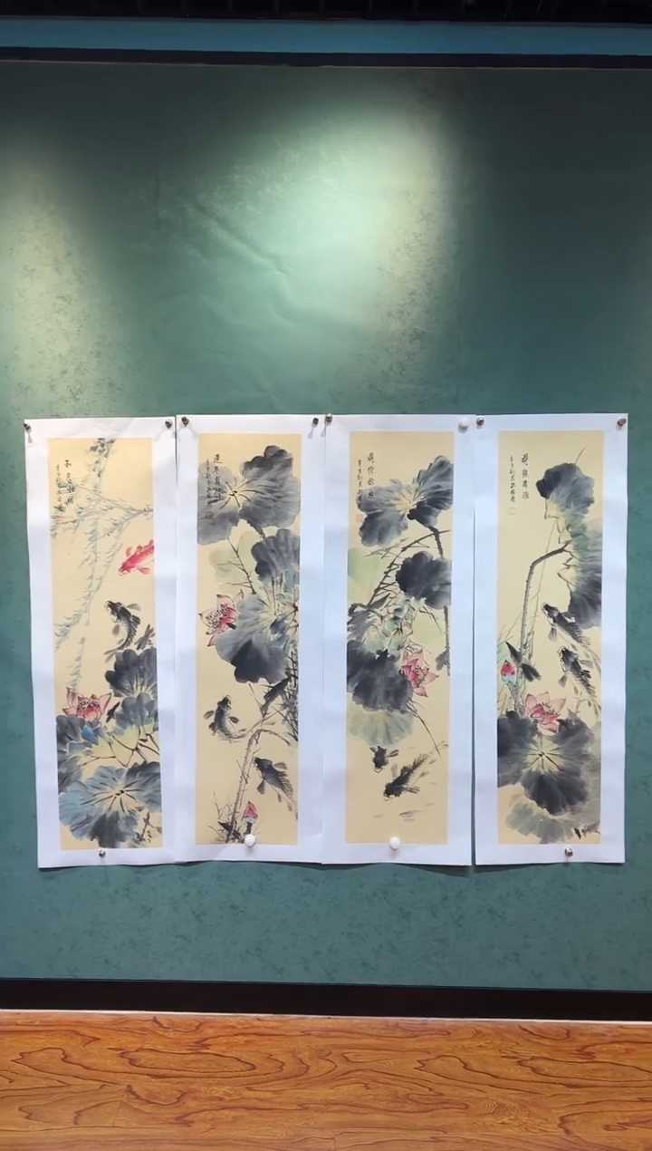【闪购商品】国画孙桂国老师字画，带亲笔合影证书27-37