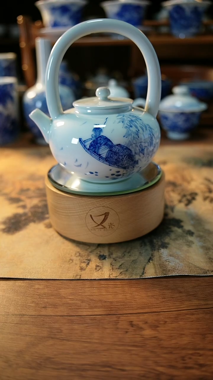 46景德镇手工手绘茶具