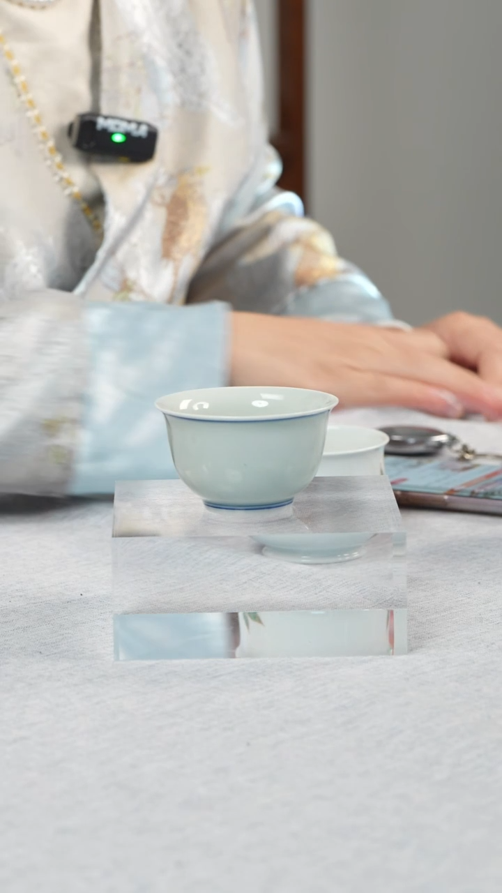 杯子瓷（微瑕介意勿拍））景德镇小炉式