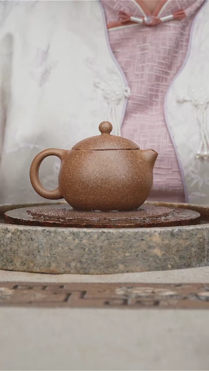 【闪购商品】紫砂茶壶明清老料西施壶240cc
