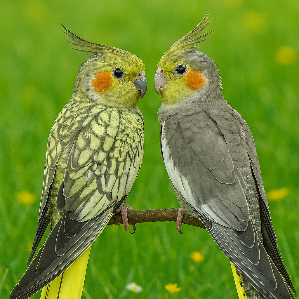 手养亲人小鸟玄凤鹦鹉黄化珍珠原始灰活体可学说话的宠物鸟包邮