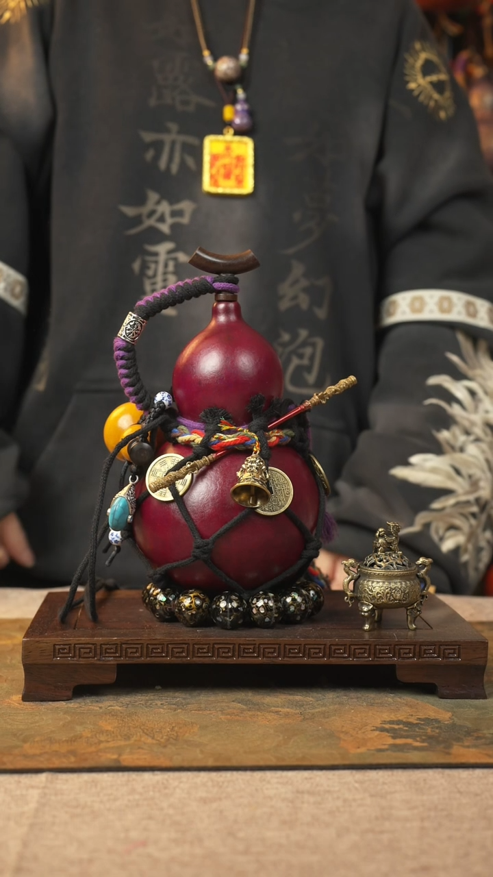 【闪购商品】362大漆葫芦一物一拍记葫堂出品