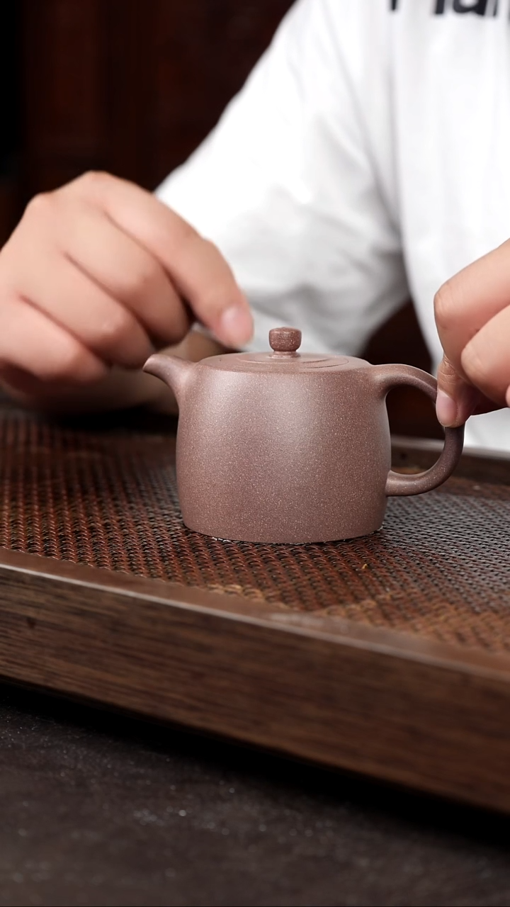 茶壶紫砂桃花泥井栏