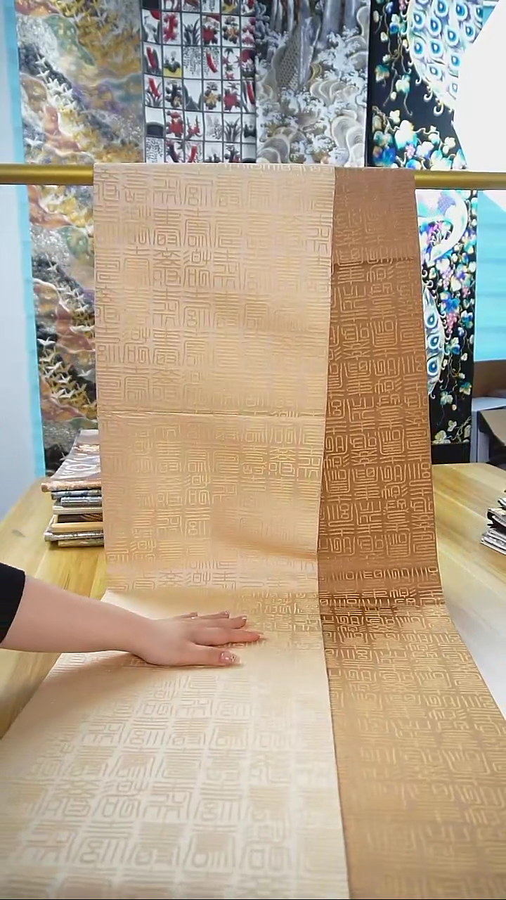 【闪购商品】织绣织锦118双面全通寿字纹