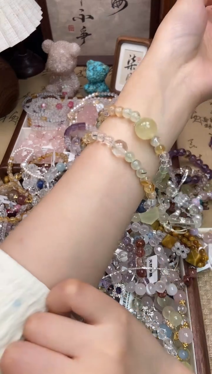 水晶手链未镶嵌498手串