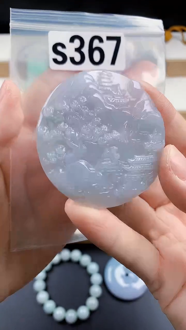 颈饰未镶嵌翡翠天然翡翠吊坠挂件