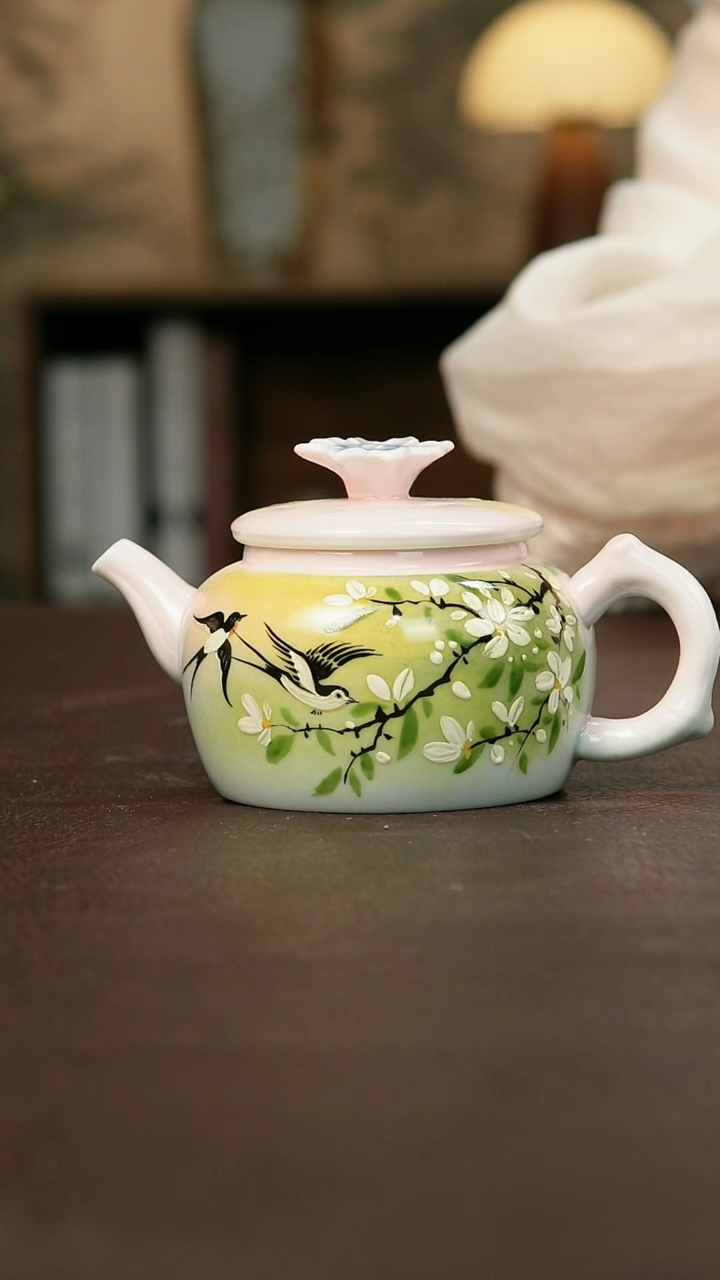 景德镇陶瓷杯碗柴烧多人