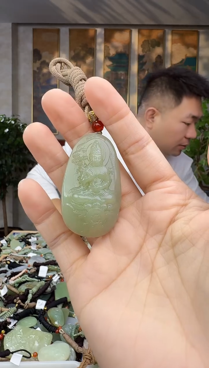 未镶嵌和田玉挂件拍一发一