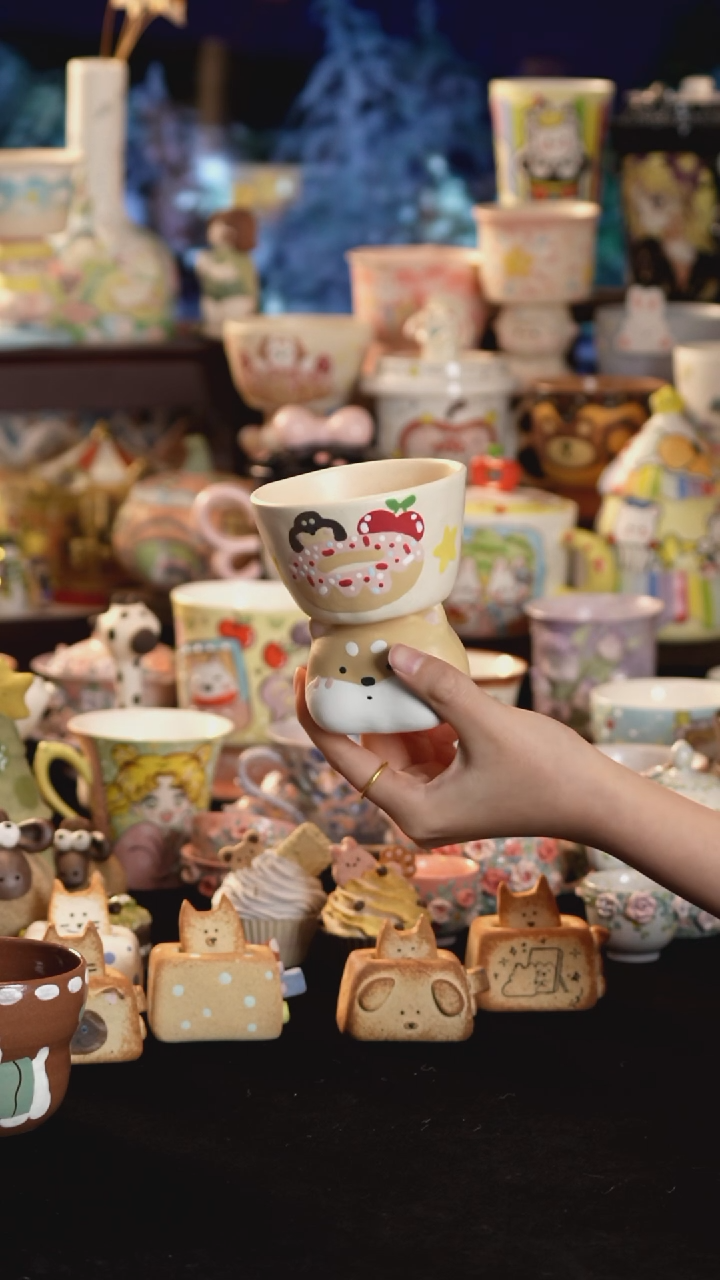 其他陶景德镇釉下彩手绘设计师款陶瓷