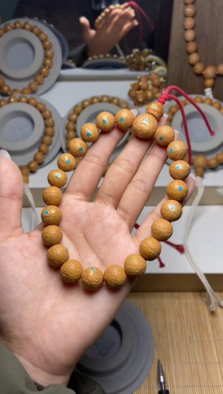 吊坠凤眼菩提H****Y12凤眼手串松钉