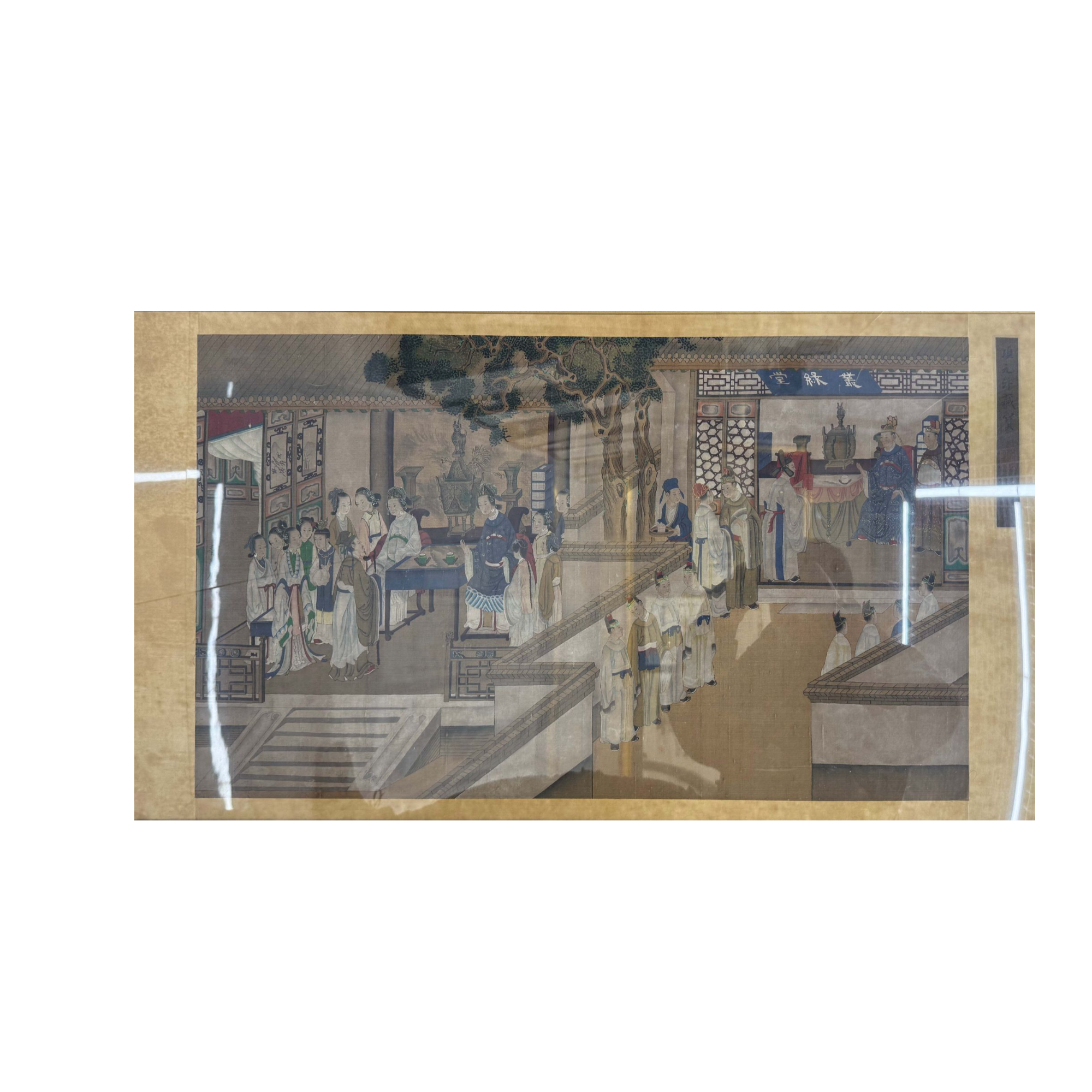 《古代人物》镜框—CYB8-119—83X50cm