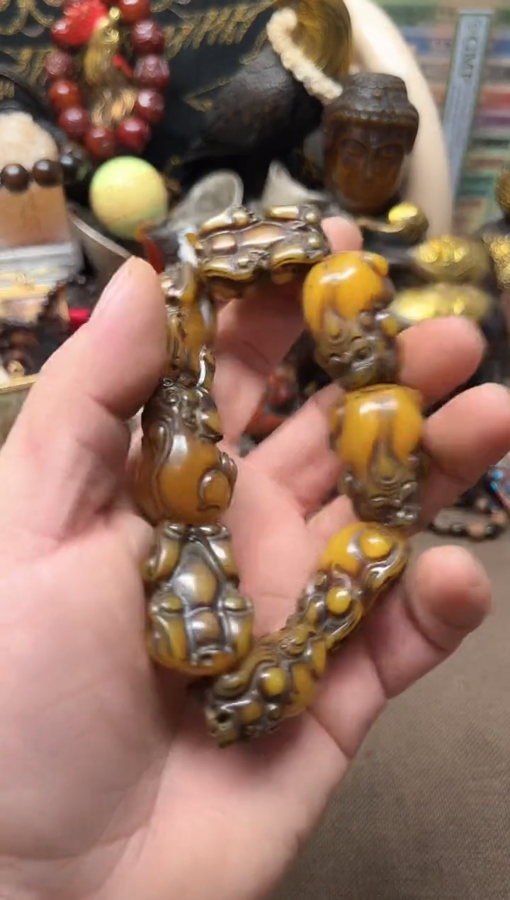 【闪购商品】琥珀裸石未镶嵌 直播精品好物推荐