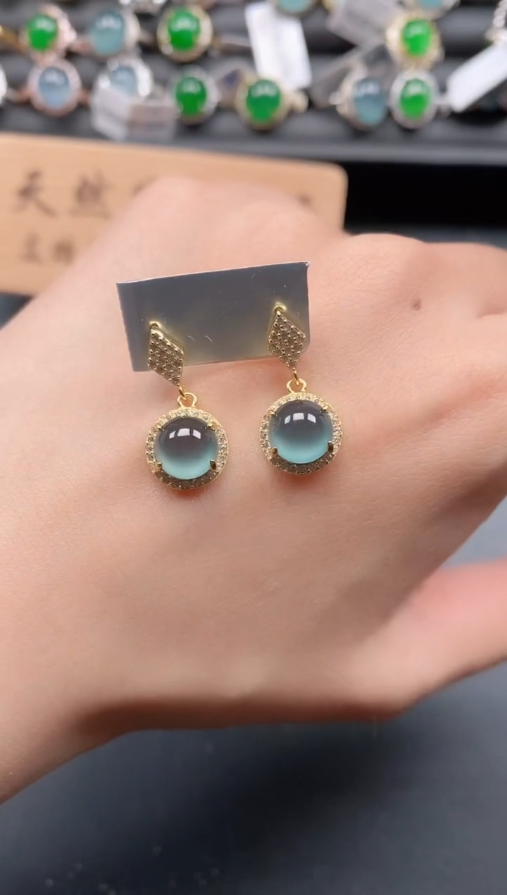 银S925镶嵌戒指翡翠1111