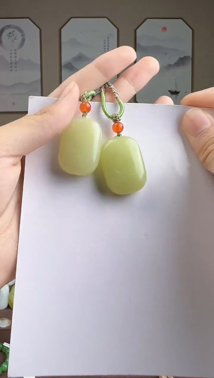 和田玉未镶嵌颈饰多样性发货 拍一单发一个