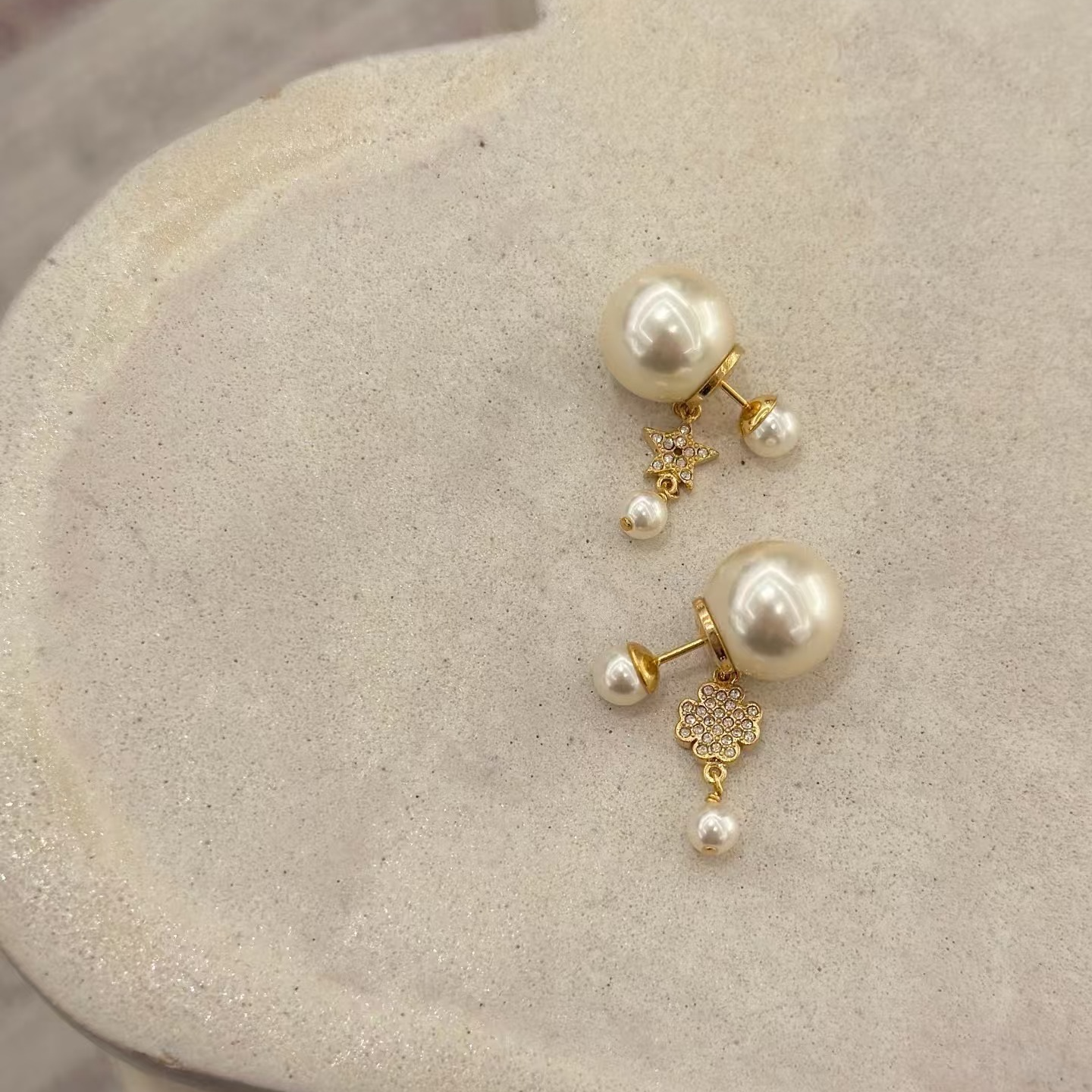 925银耳饰 CD珍珠耳环 经典不过时