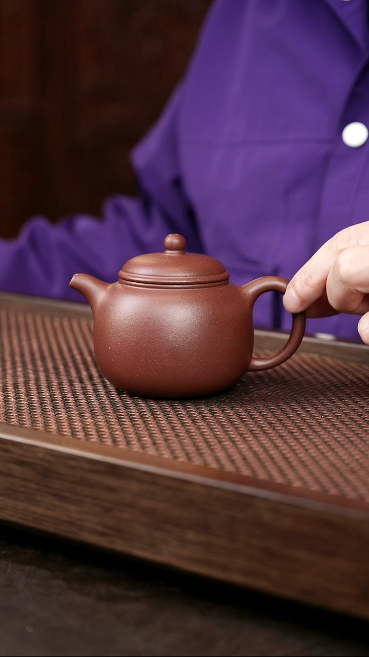 茶壶紫砂紫泥匏尊