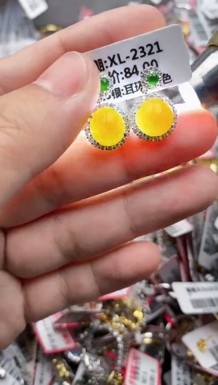 【闪购商品】翡翠戒指银S925镶嵌22222---7