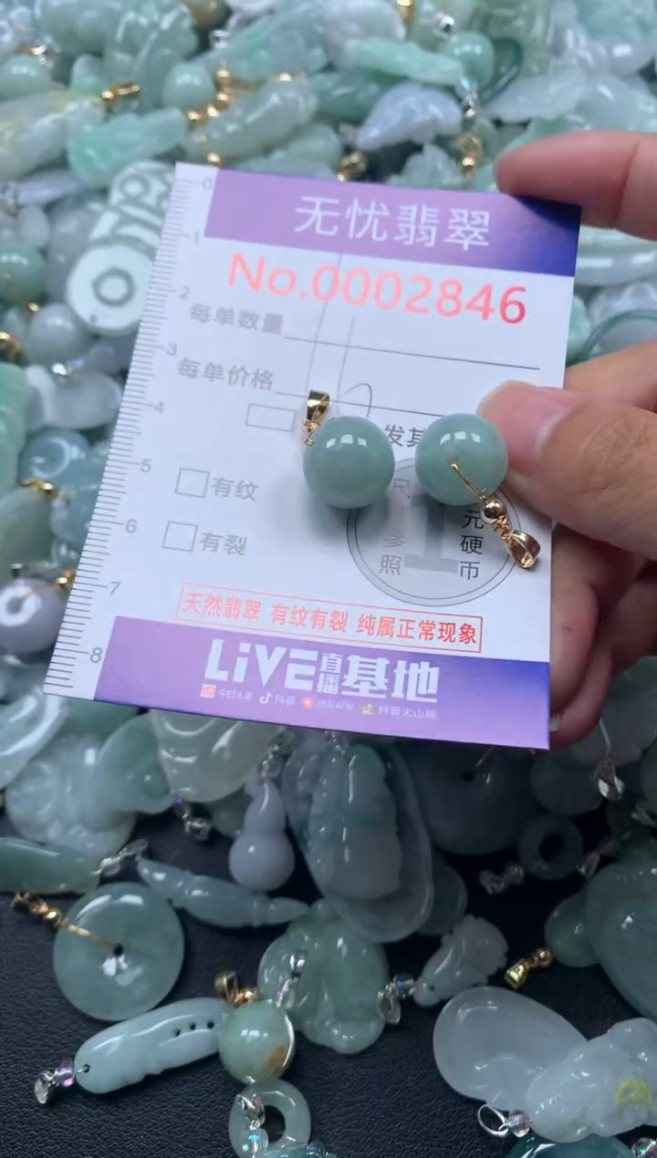 颈饰未镶嵌翡翠2846