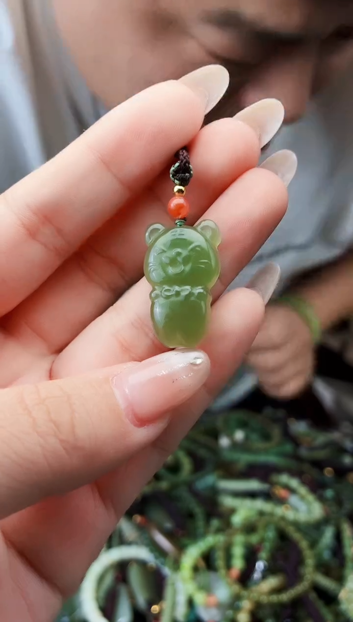 颈饰未镶嵌和田玉多样性发货拍一发一