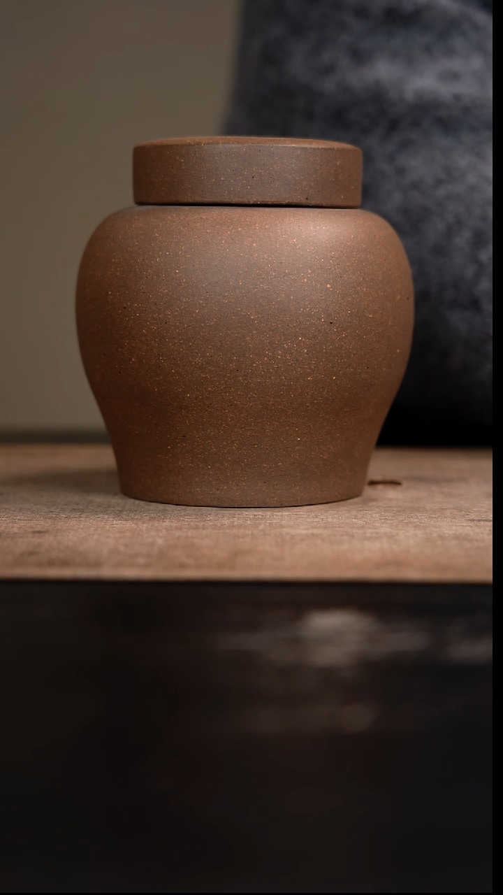 【闪购商品】紫砂茶壶茶叶罐段泥