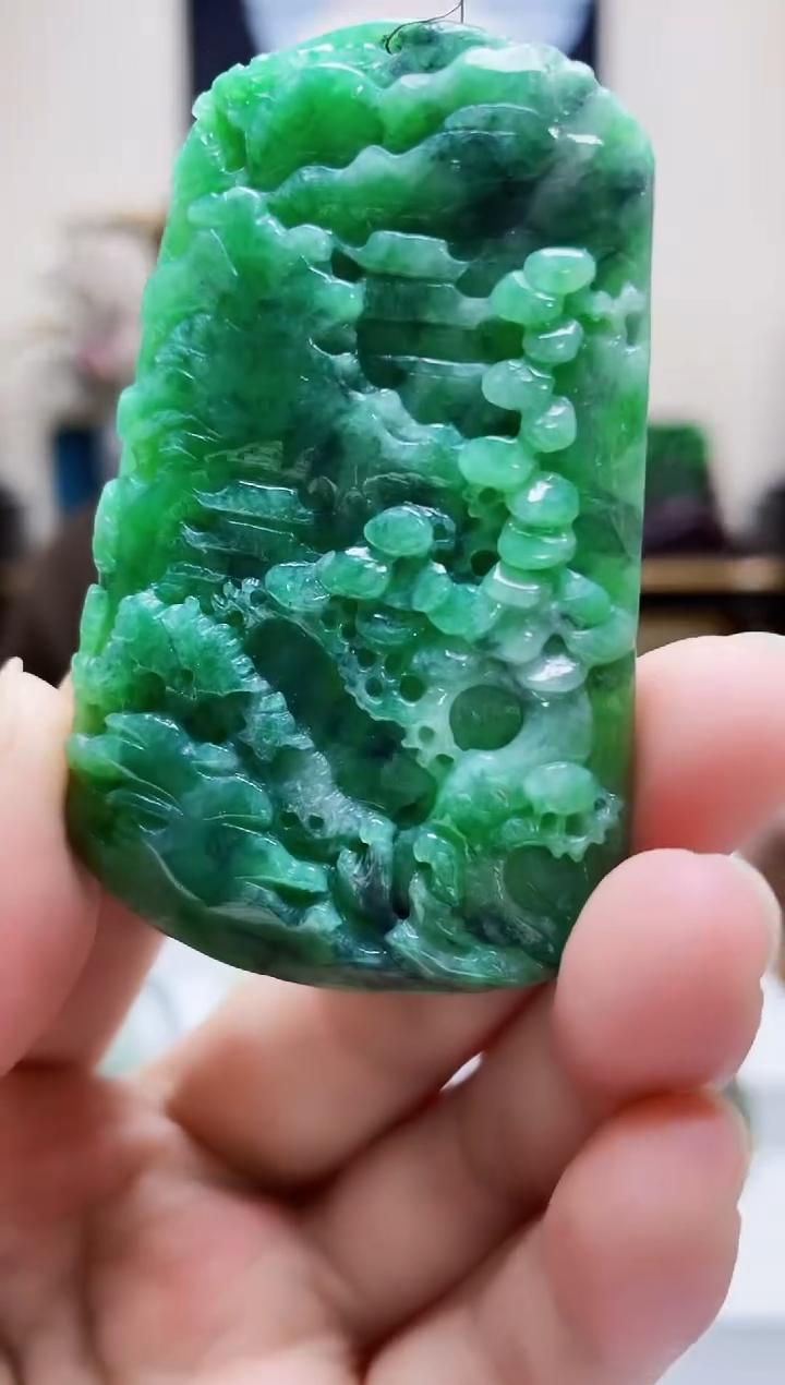 未镶嵌定制翡翠吊坠19