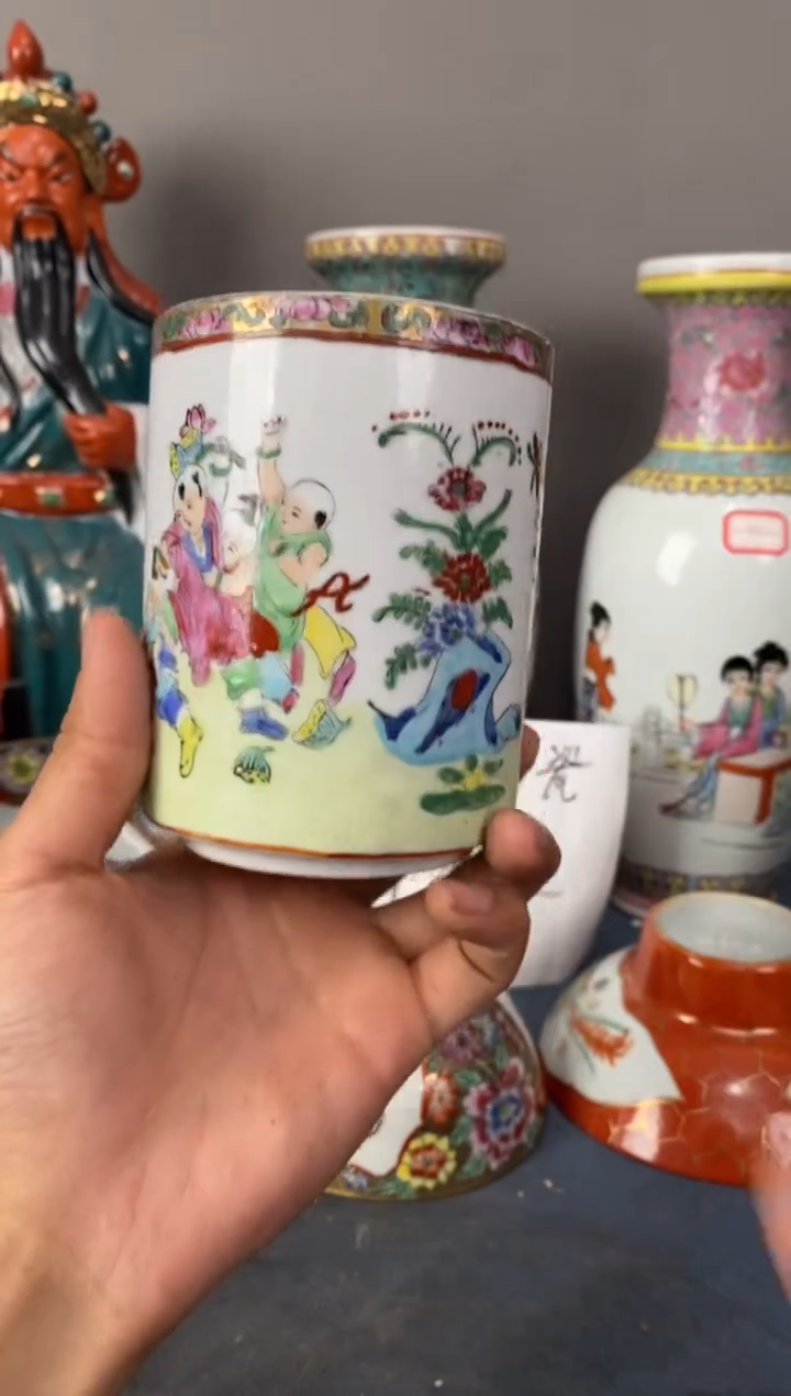 摆件陶567老厂瓷微瑕慎拍（已开价）