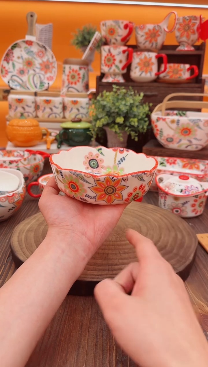 罐景德镇陶瓷餐具碗碟盘子