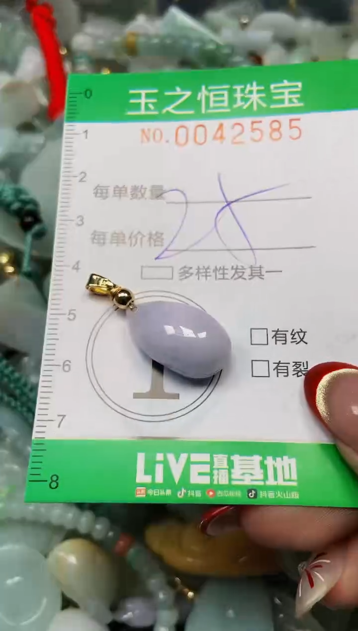 【闪购商品】翡翠颈饰未镶嵌闪购0042585