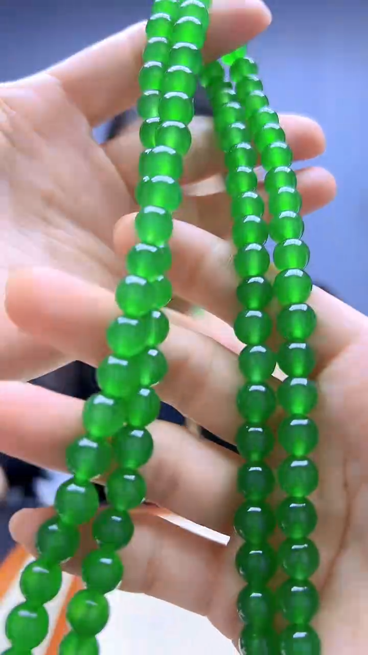 静柏diy严选颈饰冰透项链