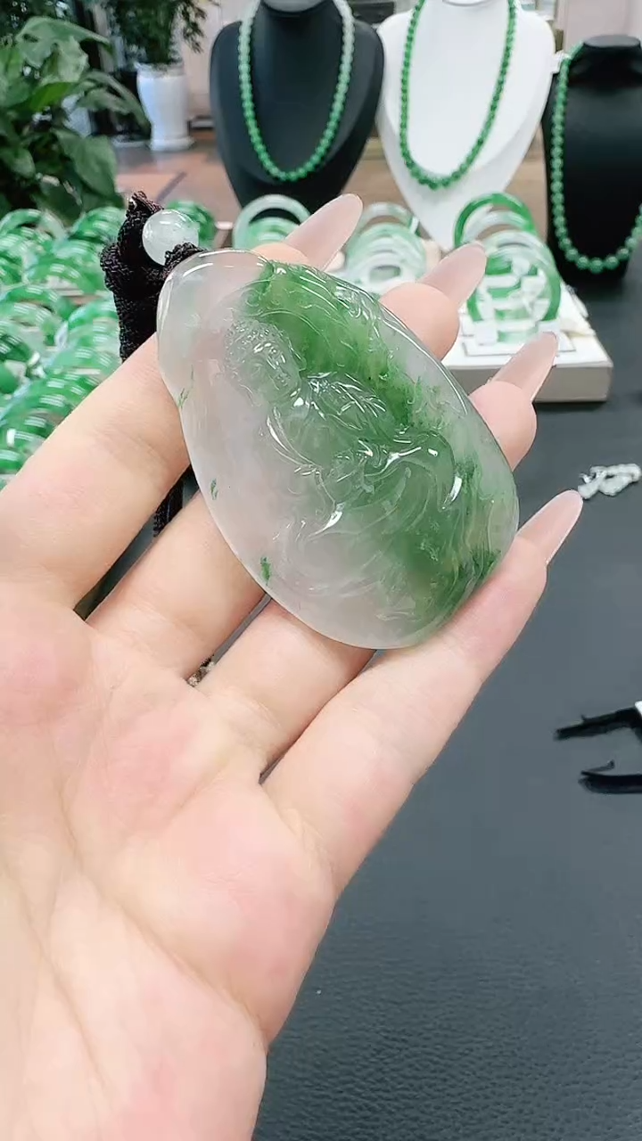 未镶嵌1石英质玉（非洲翠）/6227